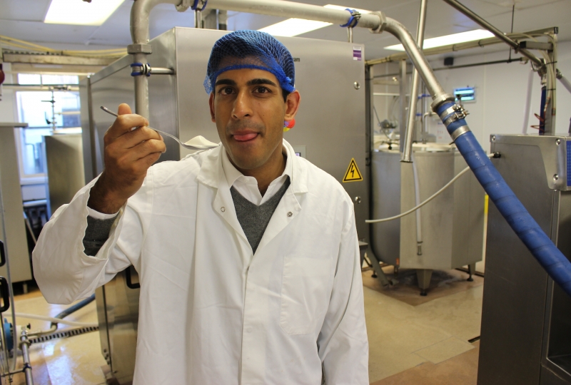 Ice cream business points way for dairy industry | Rishi Sunak