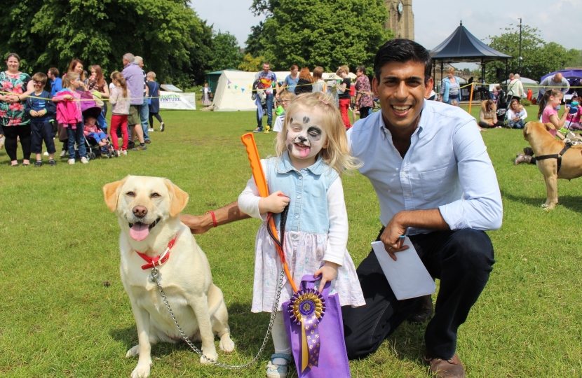 Rishi Sunak at Bedale Festival