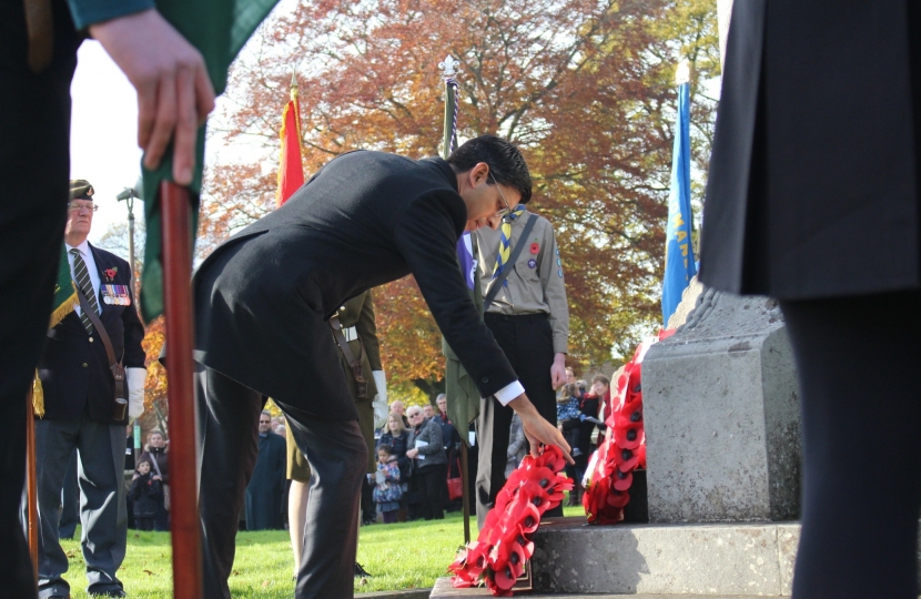 Rishi Sunak Remembrance Sunday