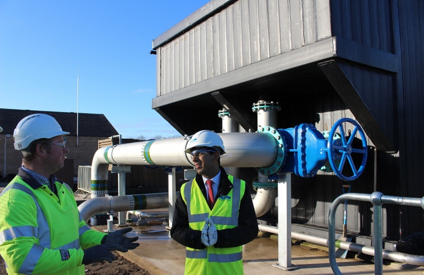 Catterick water treatment plant