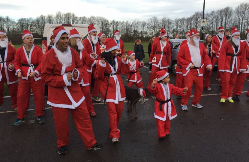 Herriot Hospice Homecare Santa Run