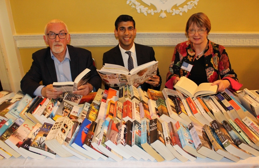 rishi sunak at Bedale Community Library