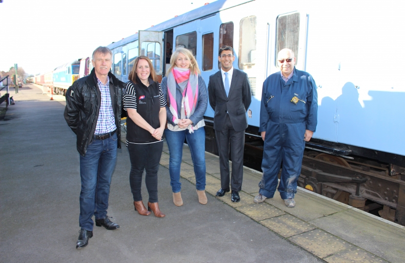 rishi sunak at Leeming Bar