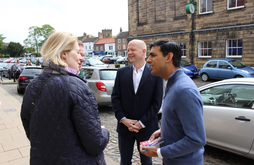 Rishi Sunak and William Hague