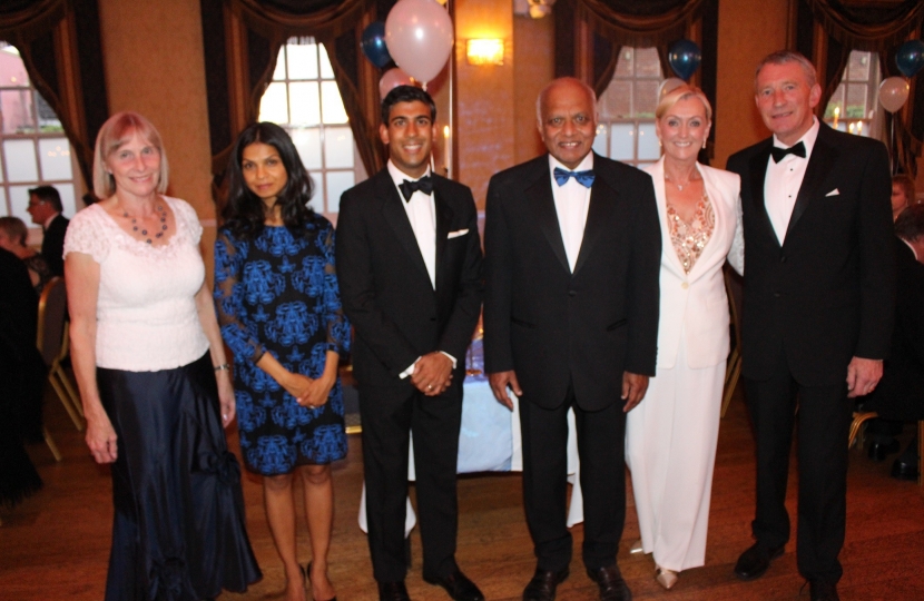 Rishi Sunak at the Friends of the Friarage Ball