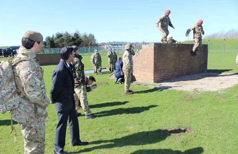 Rishi Sunak at British Army Super Camp