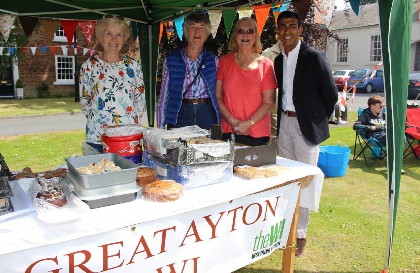 Rishi Sunak at Great Ayton Village Fete