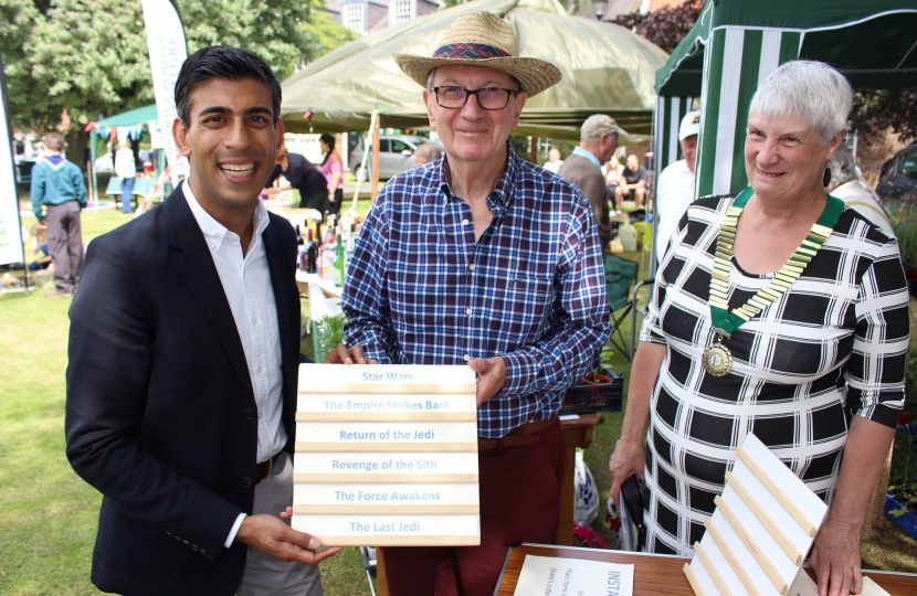 Rishi Sunak at Great Ayton Village Fete