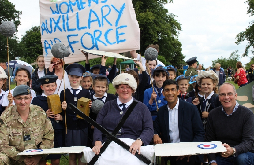 Rishi Sunak at Bedale Scouts and Guides Community Festival