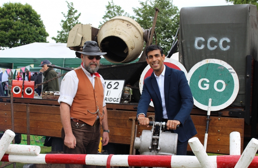 Rishi Sunak at Scruton Fete