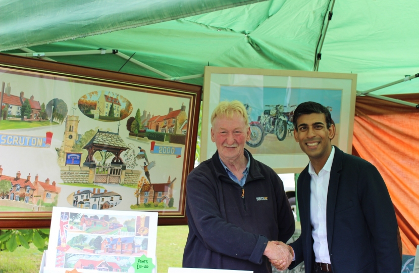 Rishi Sunak at Scruton Fete