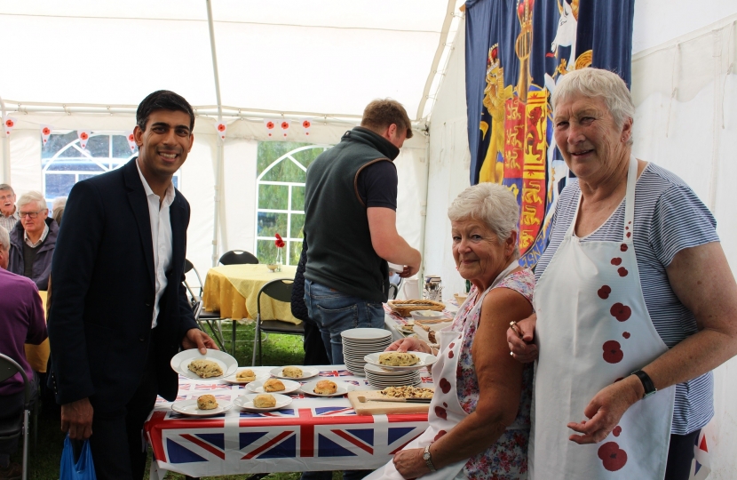 Rishi Sunak at Scruton Fete