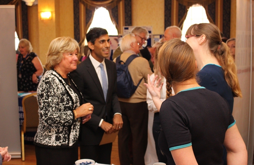 Rishi Sunak at Northallerton Old Persons' Fair