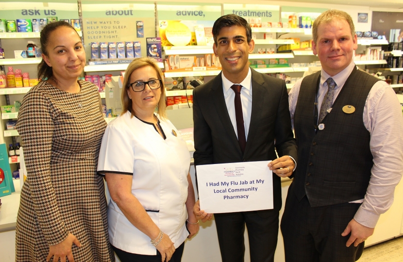 Rishi at Boots pharmacy Richmond