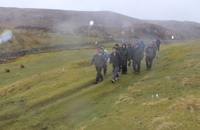 Rishi Sunak on the Coast to Coast Walk