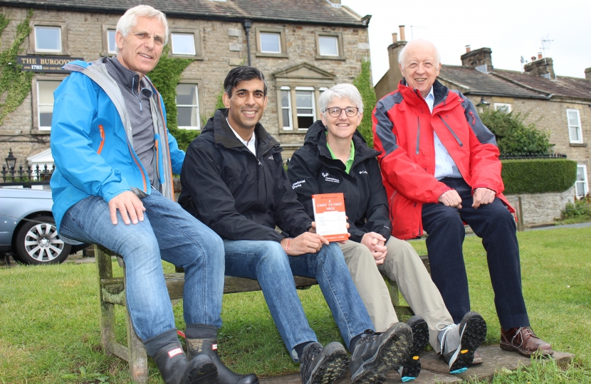 Rishi Sunak at Reeth's Burgoyne Hotel