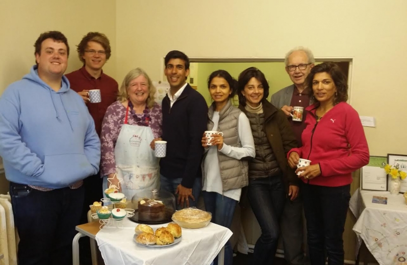 Rishi Sunak and family