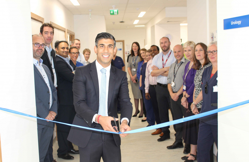 Rishi Sunak opens Friarage diagnostics hub