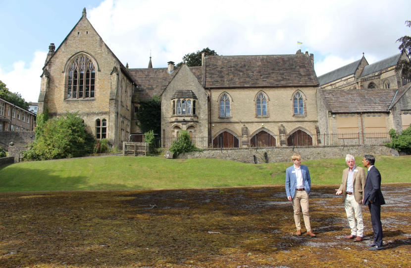 Rishi Sunak at Richmond's Old Grammar School