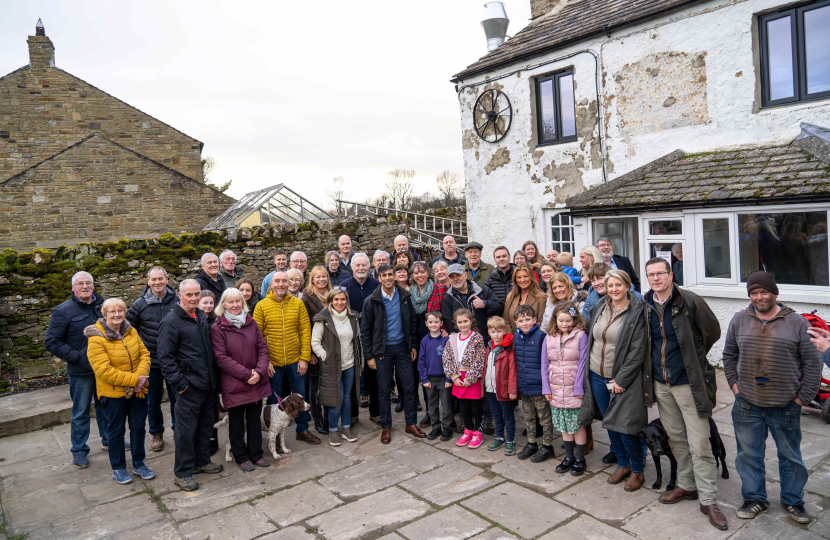 Rishi Sunak at the Old Horn Spennithorne