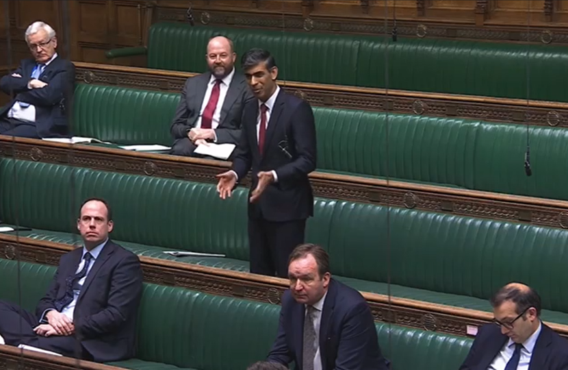 Rishi Speaking in House of Commons on Prostate Cancer