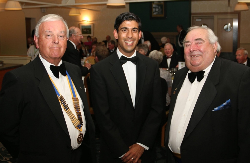 Rishi Sunak at Wensleydale Rotary Club