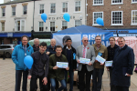 Rishi Sunak in Northallerton High Street