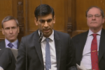 Rishi Sunak in the Commons