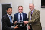 rishi sunak and george eustice with David Hartley