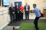 Rishi Sunak at Bedale Golf Club