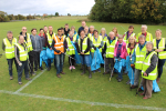 Rishi Sunak with the Wombles of Hambleton