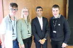 Rishi Sunak at Richmond School Parliament Week