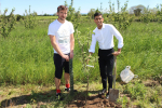 Rishi Sunak at Thornborough Cider