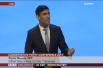 Rishi Sunak at Conservative Party Conference 30.9.19