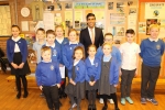 Rishi at Bolton on Swale school