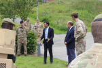 Rishi Sunak at Catterick Garrison