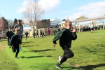 Rishi Sunak opens Richmond Methodist Primary School running track