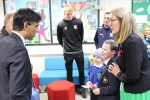 Rishi Sunak at Bedale Primary School