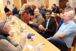 Rishi Sunak at Colburn Village Hall breakfast club