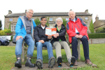 Rishi Sunak at the Burgoyne Hotel Reeth on the Coast to Coast Trail