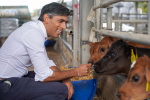 Rishi Sunak at Crathorne Farms