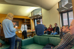 Rishi Sunak with members of the NFU in Westminster office