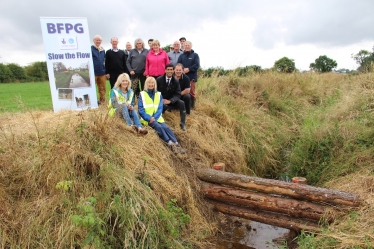 Rishi Sunak and Brompton Flood Prevention Group