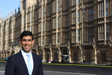 Rishi Sunak at Westminster