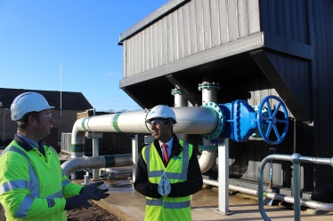 Catterick water treatment plant