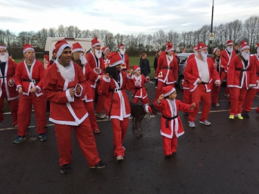 Herriot Hospice Homecare Santa Run