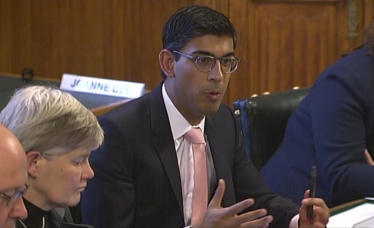 Rishi Sunak in the Commons