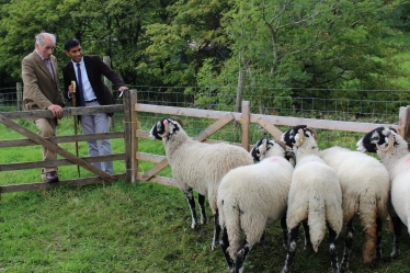 Rishi Sunak at Moorcock Show