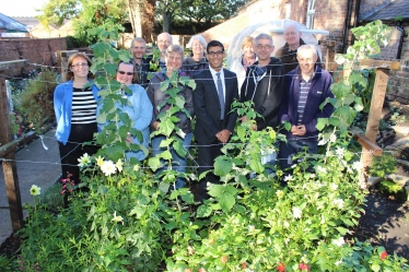 Rishi Sunak in Northallerton's Secret Garden