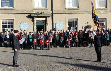 Rishi Sunak at Leyburn Remembrance Sunday